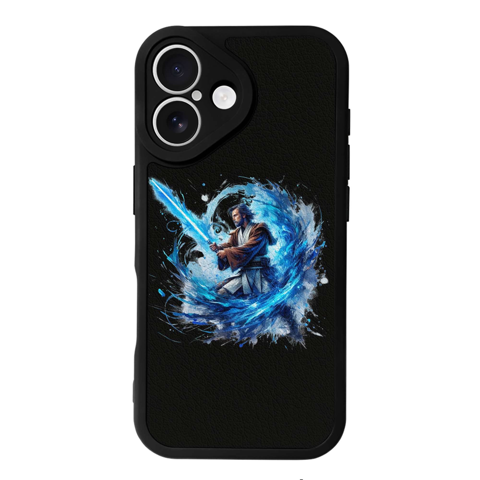 （画像用） スター・ウォーズ Star Wars 【iPhone 16シリーズ対応】シリコンスマホケース（レザー調） 材質：シリコン